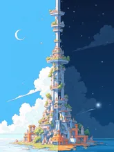画像生成チャレンジ·空 の投稿作品