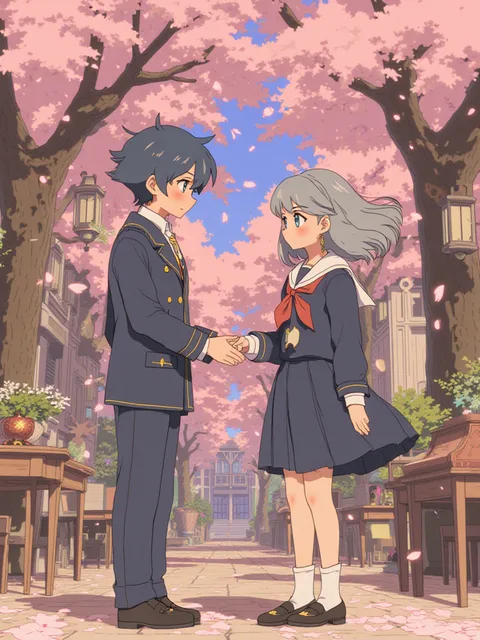A young anime couple - 🌟キャンペーン第46弾