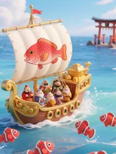 七福神、さあ出雲大社へ