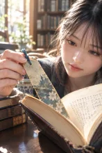 探してた古本に 使い古された栞が 前の持ち主 いっぱい読んでたのかな?