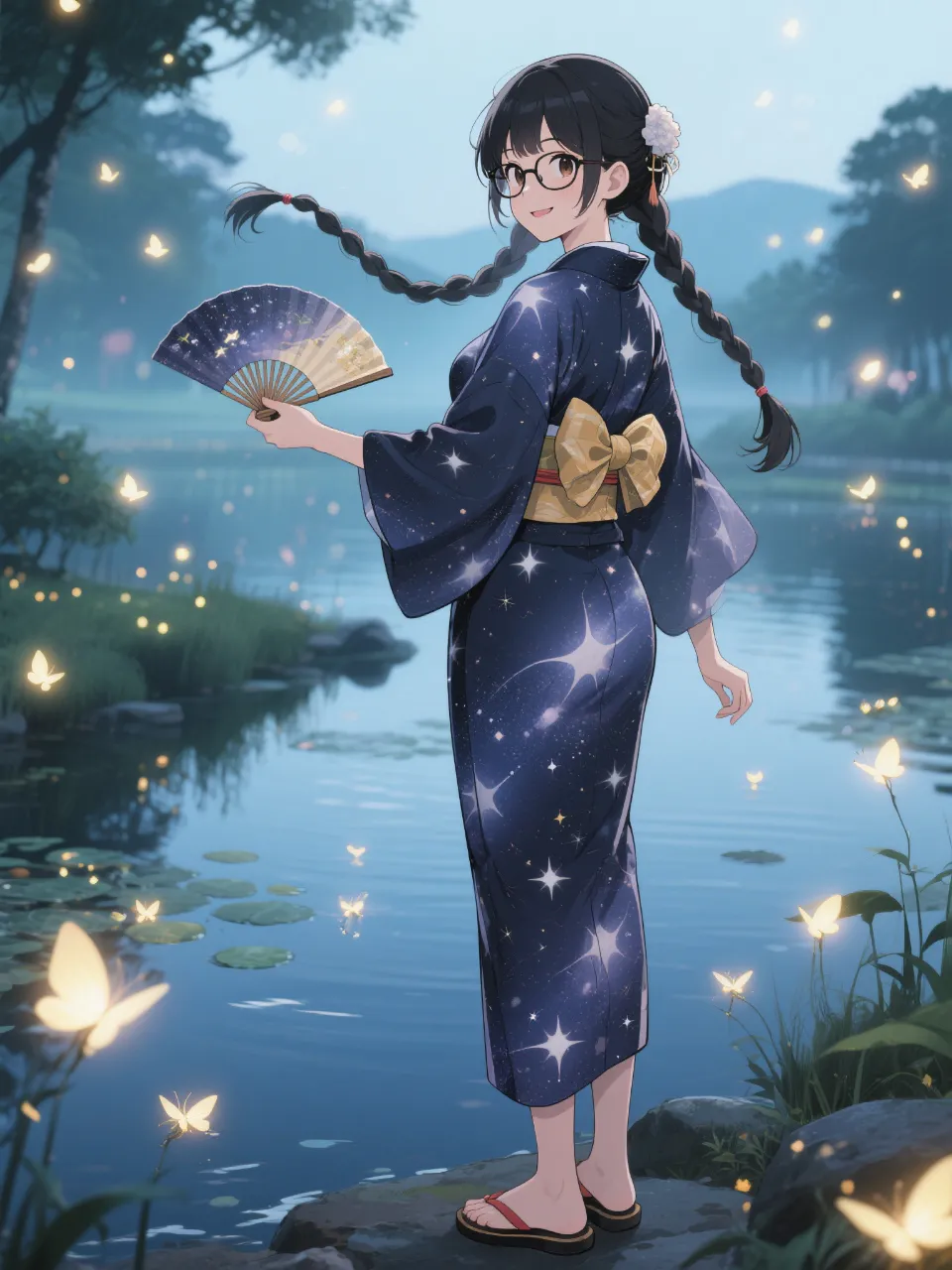 「穂蔵 灯子(ほのぐら とうこ)」と蛍の夜