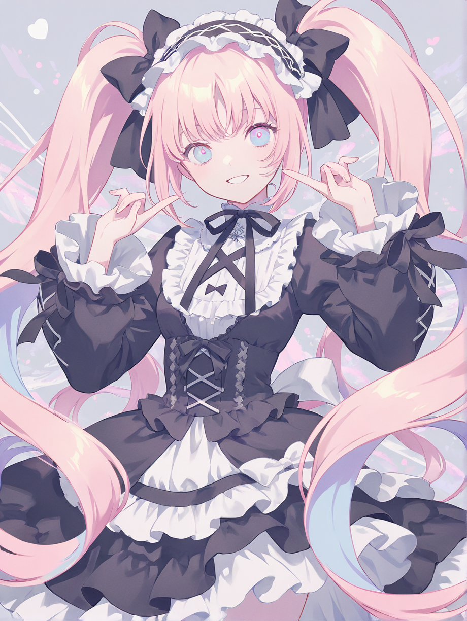 初めてのゴスロリでテンション(´∀`∩)↑age↑