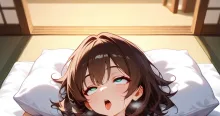 あっつくて寝れないよ〜