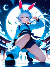 月の兎娘。