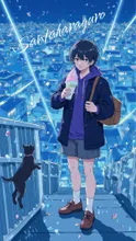 買い食い。