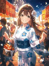 浴衣でほおずき市·夏のほおずき市 の投稿作品