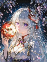 神楽の面·むこうにいるのは誰 の投稿作品