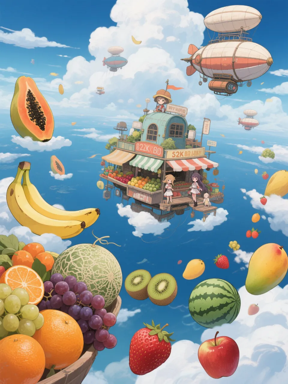 うわさの空中青果店!