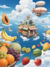 うわさの空中青果店！