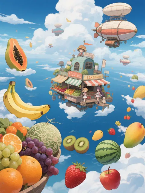 うわさの空中青果店!