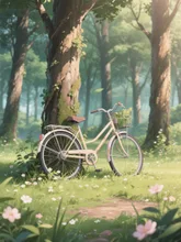 忘れられた自転車