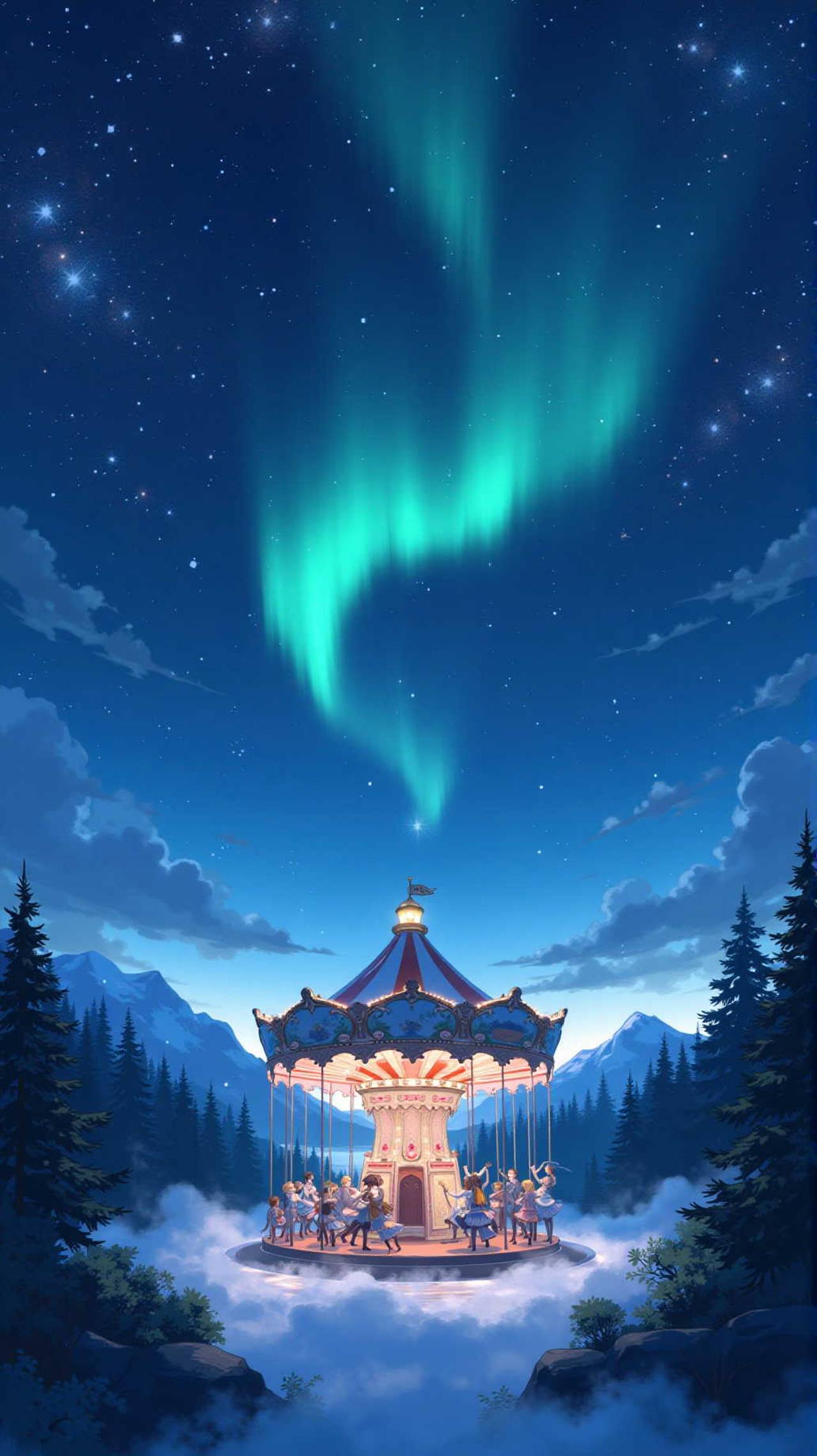霧の中のメリーゴーランド
