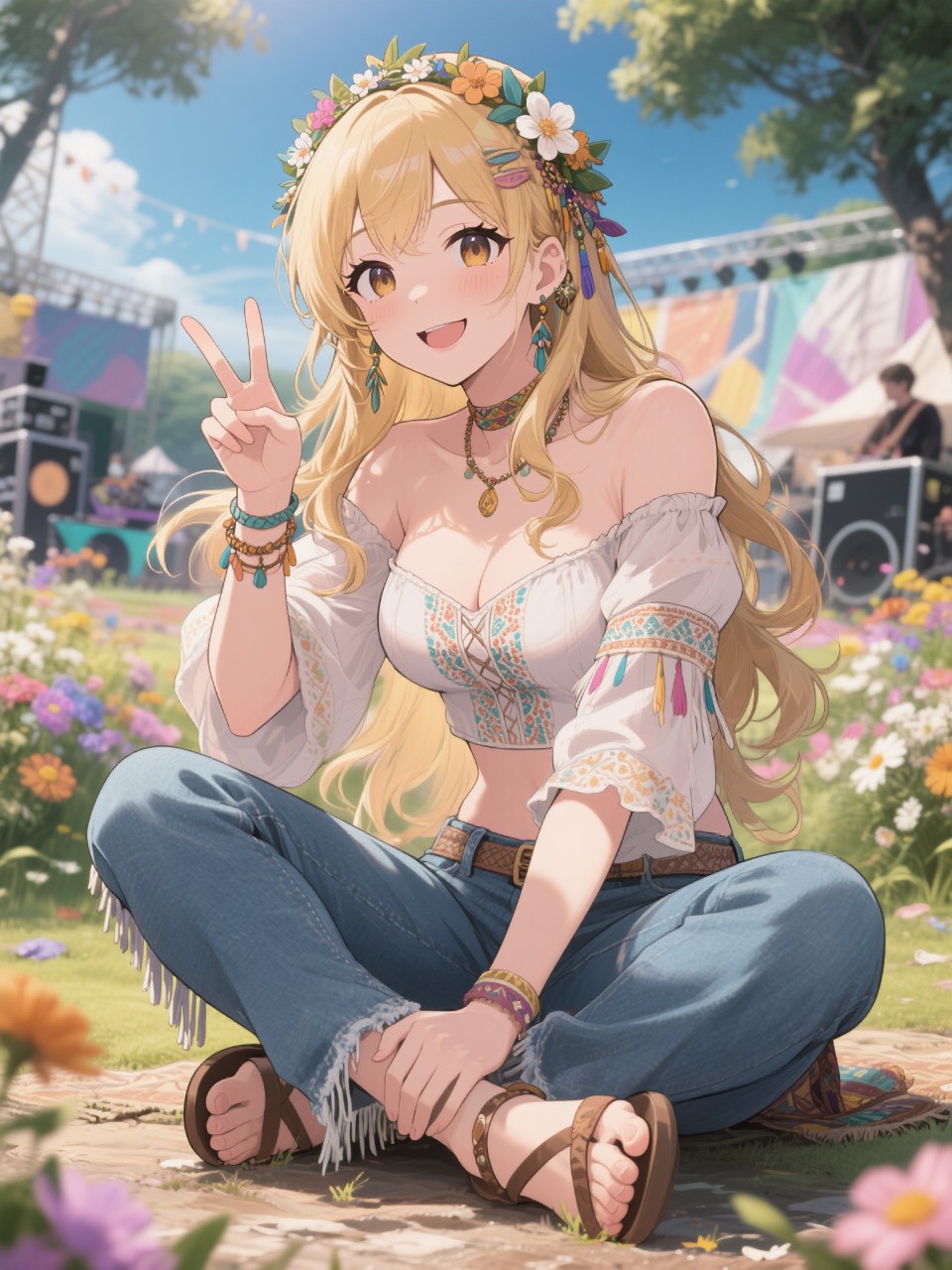 いぇ〜ぃ、Love&Peace ✌️