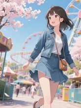 デニムコーデ