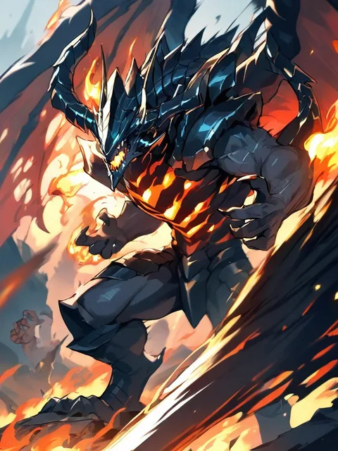 デ○モンみたいなドラゴン