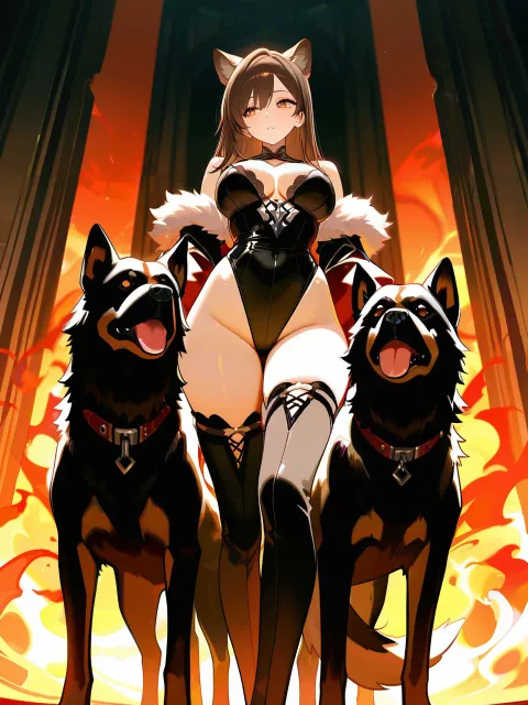 ケルベロス娘