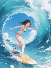 サーフィン( ~･ω･)~②