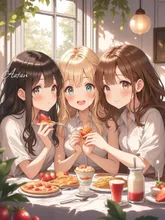 カフェでお食事♡