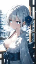 雪女·白銀の吐息、凍える誘惑 の投稿作品