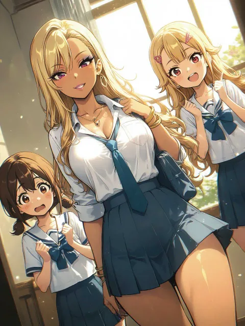 マドンナ的ギャル三人衆