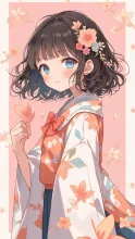 ソメイヨシノの花少女👧 — NOAさんのAIイラスト