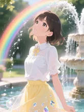 噴水広場のきらめき·初夏チャレンジ の投稿作品