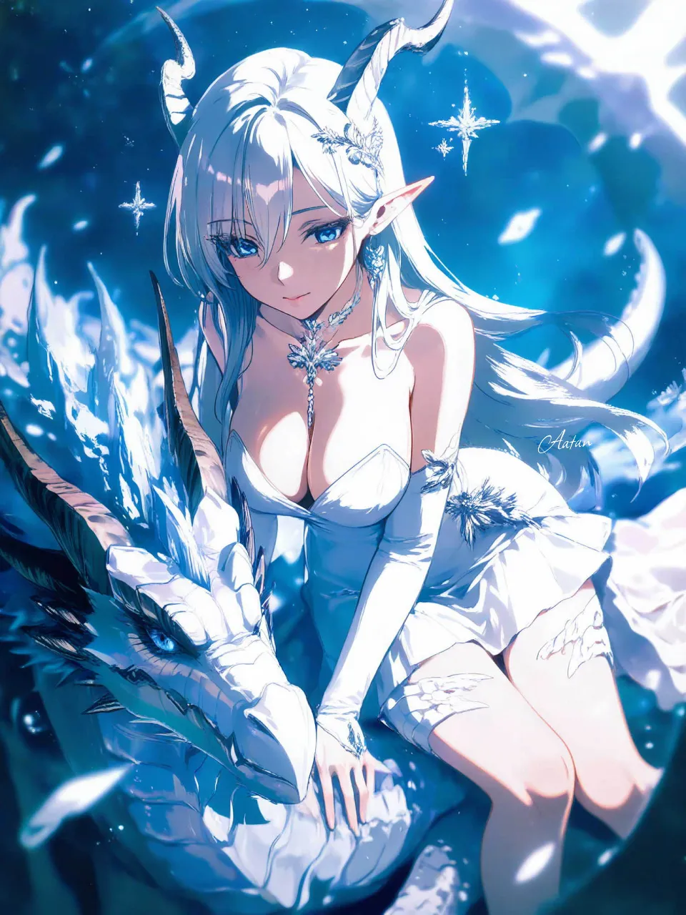 幻月の再光プロ, イラスト, アニメ風