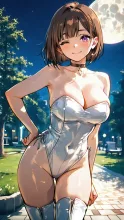 満月の夜