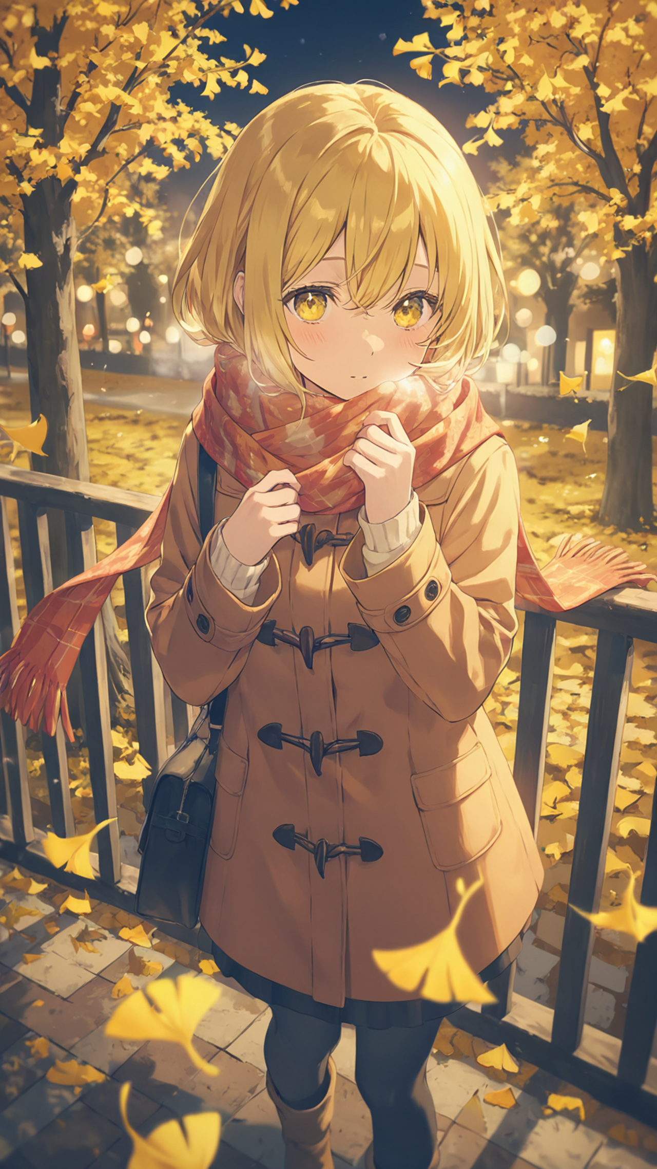 冬はもうすぐだね
