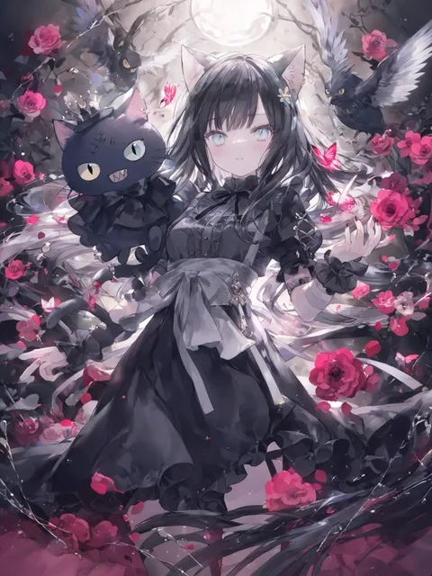 繁花 - 画像生成チャレンジ / あまもち