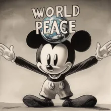 WORLD PEACE — ボボさんのAIイラスト