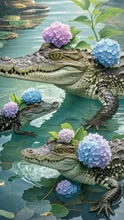 Hydrangea Crocodile