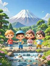kids — にまあはさんのAIイラスト