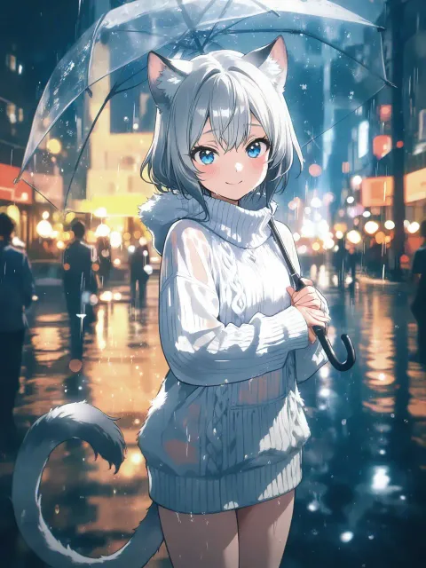 ☂️🐈🩶💙