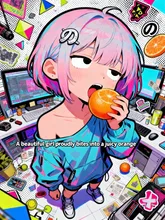 Juicy orange — ALMOND VANILLAさんのAIイラスト