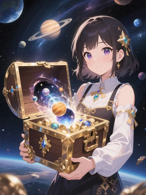 宇宙を閉じ込めて