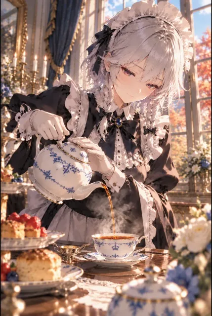 高画質修復 - 紅茶 vs 珈琲 / なっしー