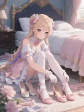 おひめさまの朝支度