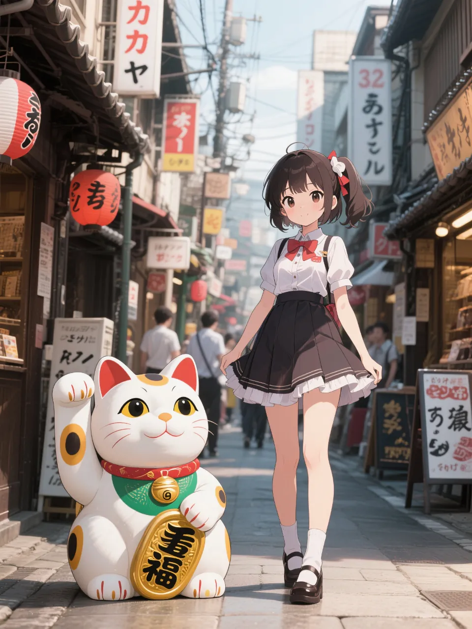 縁起物の招き猫