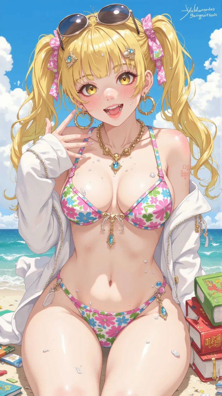 透き通るイラスト