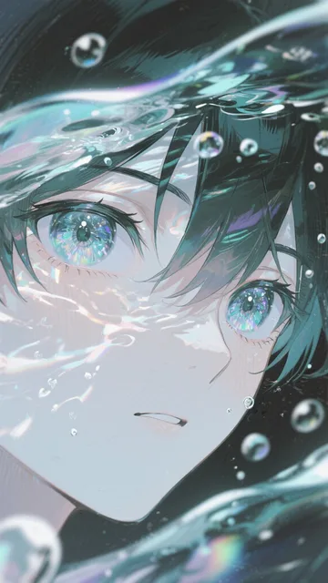 Crystal clear water