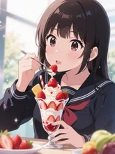明日のテストより今のパフェ!