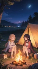 女子キャンプ — ta_kiさんのAIイラスト