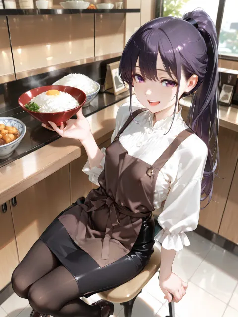 これ、うちの賄い?ありがとう💕 いただきまーす!