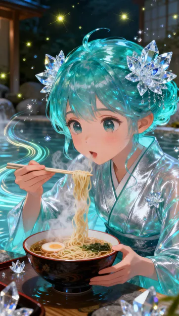 水妖の至福、それは一杯。