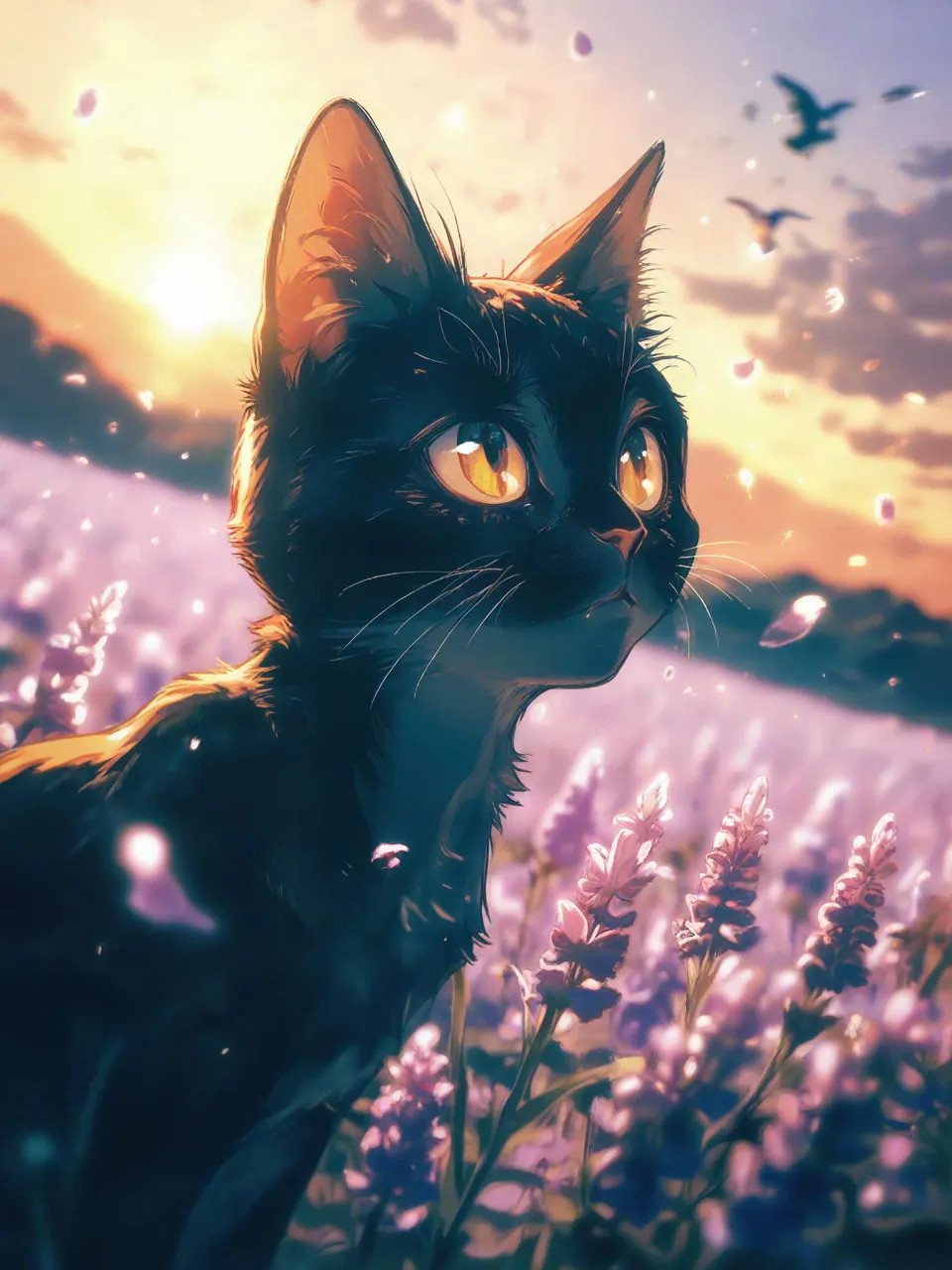 ラベンダー畑 — SUPP359745さんのAIイラスト