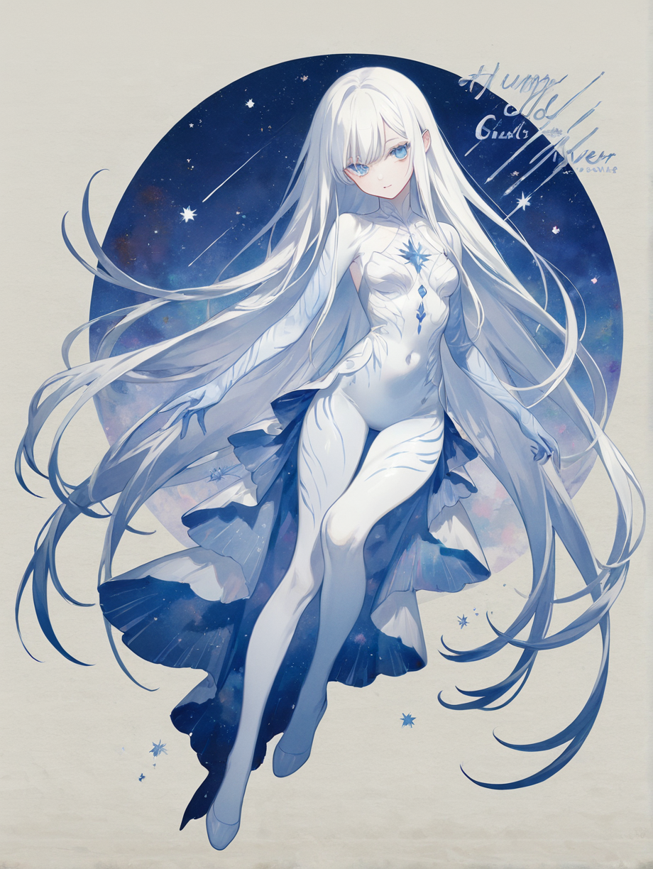 星を纏って — V豚さんのAIイラスト