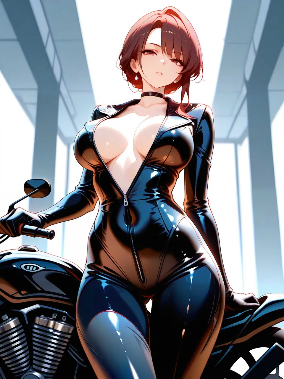 真夏のライダーガール