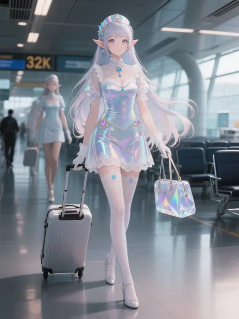 エルフエアラインのCA