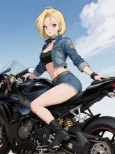 ふ〜ん！乗ってるのダレだ？